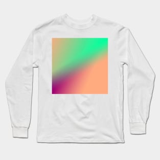 RED BLUE GREEN ABSTRACT TEXTURE PATTERN ART Long Sleeve T-Shirt